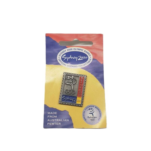 Olympics Other - Sydney 2000 Olympic Games Australian Pewter Pin Tradeable "Share The Spirit"